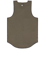 ASRV Nano Mesh Tank Top in Deep Taupe, view 2, click to view large image.