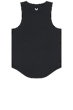 ASRV Nano Mesh Tank Top in Black, view 2, click to view large image.