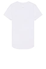 ASRV Aerosilver Established Tee in White, view 2, click to view large image.