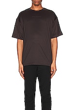 ASRV Nano Mesh Oversized Tee in Dark Earth, view 4, click to view large image.