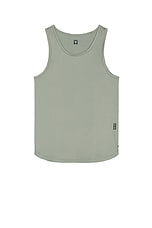 ASRV Aerosilver Tank Top in Sage, view 1, click to view large image.