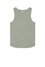 ASRV Aerosilver Tank Top in Sage, view 2, click to view large image.