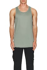 ASRV Aerosilver Tank Top in Sage, view 3, click to view large image.