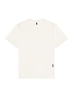ASRV Nano Mesh Oversized Tee in Ivory Cream, view 1, click to view large image.