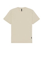 ASRV Cotton Plus Oversized Tee in Sand Smoke, view 1, click to view large image.