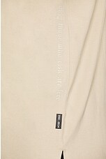 ASRV Cotton Plus Oversized Tee in Sand Smoke, view 3, click to view large image.