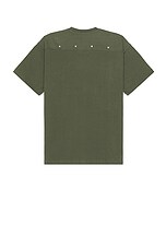 ASRV Cotton Plus Oversized Tee in Hunter Green, view 2, click to view large image.