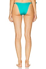 Agent Provocateur Anastacia Bikini Brief in Teal, view 3, click to view large image.