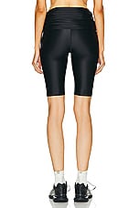 adidas by Stella McCartney Rolltop Short in Black, view 4, click to view large image.