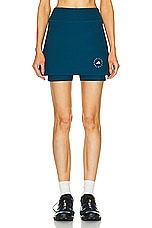 adidas by Stella McCartney Skort in Tech Mineral, view 1, click to view large image.