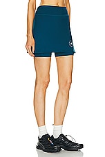 adidas by Stella McCartney Skort in Tech Mineral, view 2, click to view large image.