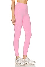 adidas by Stella McCartney True Strength Yoga 7/8 Tight in Semi Pink Glow, view 2, click to view large image.