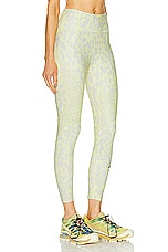 adidas by Stella McCartney True Purpose Optime Training 7/8 Legging in Blush Yellow & Chalk Pearl, view 2, click to view large image.
