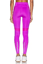 adidas by Stella McCartney True Pace Running Legging in Shock Purple, view 3, click to view large image.