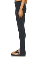 adidas by Stella McCartney TrueStrength Splitcuf Legging in Black, view 3, click to view large image.