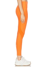 adidas by Stella McCartney Truepurpose Optime Training 7/8 Leggings in Semi Impact Orange, view 3, click to view large image.