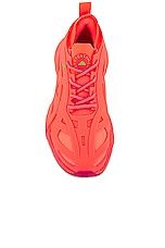 adidas by Stella McCartney Solarglide Sneaker in Turbo, Shock Purple, & Real Magenta, view 4, click to view large image.