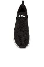 APL: Athletic Propulsion Labs Techloom Zipline in Black & White, view 4, click to view large image.