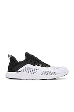 APL: Athletic Propulsion Labs Techloom Tracer in White & Black, view 1, click to view large image.