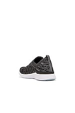 APL: Athletic Propulsion Labs Techloom Wave in Black, Cement & Melange, view 3, click to view large image.