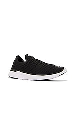 APL: Athletic Propulsion Labs Techloom Wave in Black & White, view 2, click to view large image.