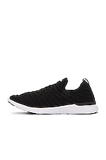 APL: Athletic Propulsion Labs Techloom Wave in Black & White, view 5, click to view large image.