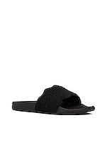 APL: Athletic Propulsion Labs Techloom Zigzag Slide in Black, view 2, click to view large image.