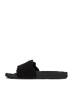 APL: Athletic Propulsion Labs Techloom Zigzag Slide in Black, view 5, click to view large image.