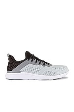APL: Athletic Propulsion Labs Techloom Tracer Sneaker in Steel Grey, Cement & Anthracite, view 1, click to view large image.