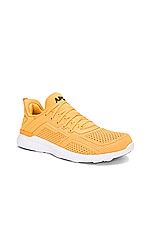 APL: Athletic Propulsion Labs Techloom Tracer in Mango & Navy & White, view 2, click to view large image.