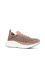 APL: Athletic Propulsion Labs Zipline Sneaker in Latte, Iron, & Alabaster, view 2, click to view large image.