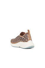 APL: Athletic Propulsion Labs Zipline Sneaker in Latte, Iron, & Alabaster, view 3, click to view large image.
