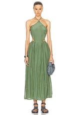 All That Remains for FWRD Lou Dress in Sage, view 1, click to view large image.