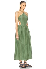 All That Remains for FWRD Lou Dress in Sage, view 2, click to view large image.