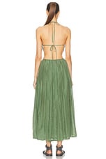 All That Remains for FWRD Lou Dress in Sage, view 3, click to view large image.
