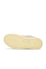 Autry Medalist Low Sneaker in Sand, view 6, click to view large image.