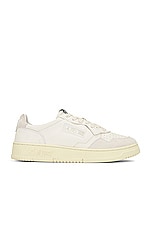 Autry Open Low Sneaker in White, view 1, click to view large image.