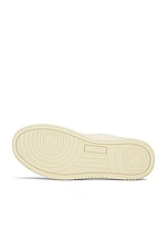 Autry Medalist Low Sneaker in Goat White, view 6, click to view large image.