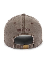 THE ATTICO Cap in Faded Brown, view 2, click to view large image.