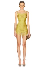 THE ATTICO Mini Dress in Light Green | FWRD
