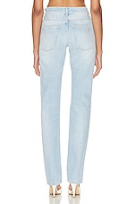 THE ATTICO Girlfriend Long Pant in Sky Blue, view 3, click to view large image.