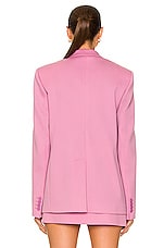 THE ATTICO Bianca Blazer in Orchid Haze, view 4, click to view large image.