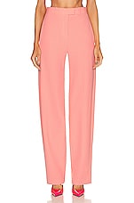THE ATTICO Jagger Long Pant in Salmon, view 1, click to view large image.