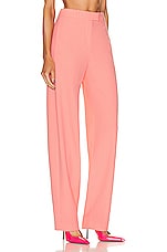 THE ATTICO Jagger Long Pant in Salmon, view 2, click to view large image.