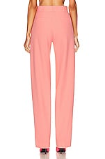 THE ATTICO Jagger Long Pant in Salmon, view 3, click to view large image.