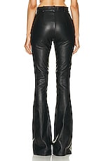 THE ATTICO Piaf Long Pant in Black, view 3, click to view large image.