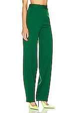 THE ATTICO Jagger Long Pant in Emerald, view 2, click to view large image.