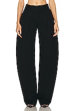 THE ATTICO Long Pant in Black, view 1, click to view large image.