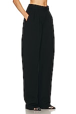 THE ATTICO Long Pant in Black, view 2, click to view large image.