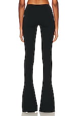 THE ATTICO Jersey Long Pant in Black, view 3, click to view large image.